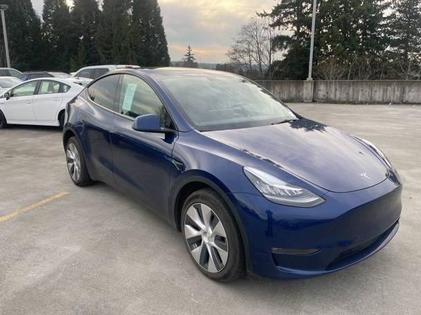 TESLA MODEL Y 2022 7SAYGDEE5NF574356 image